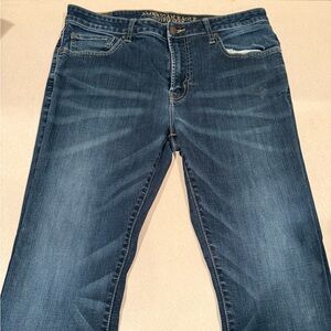 Dark Blue Denim Jeans